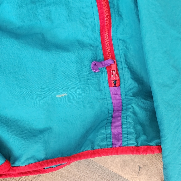 Vintage 80s/90s Multi-Color Zip Jacket Windbreaker by Sierra design. XL - Picture 6 of 7
